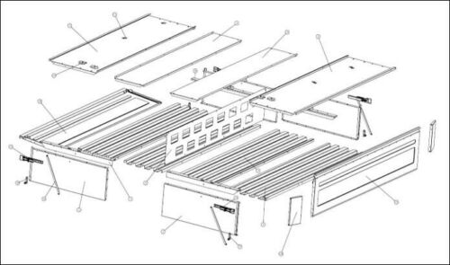 Palettenkasten 32 Europaletten LKW, Auflieger - Made in EU