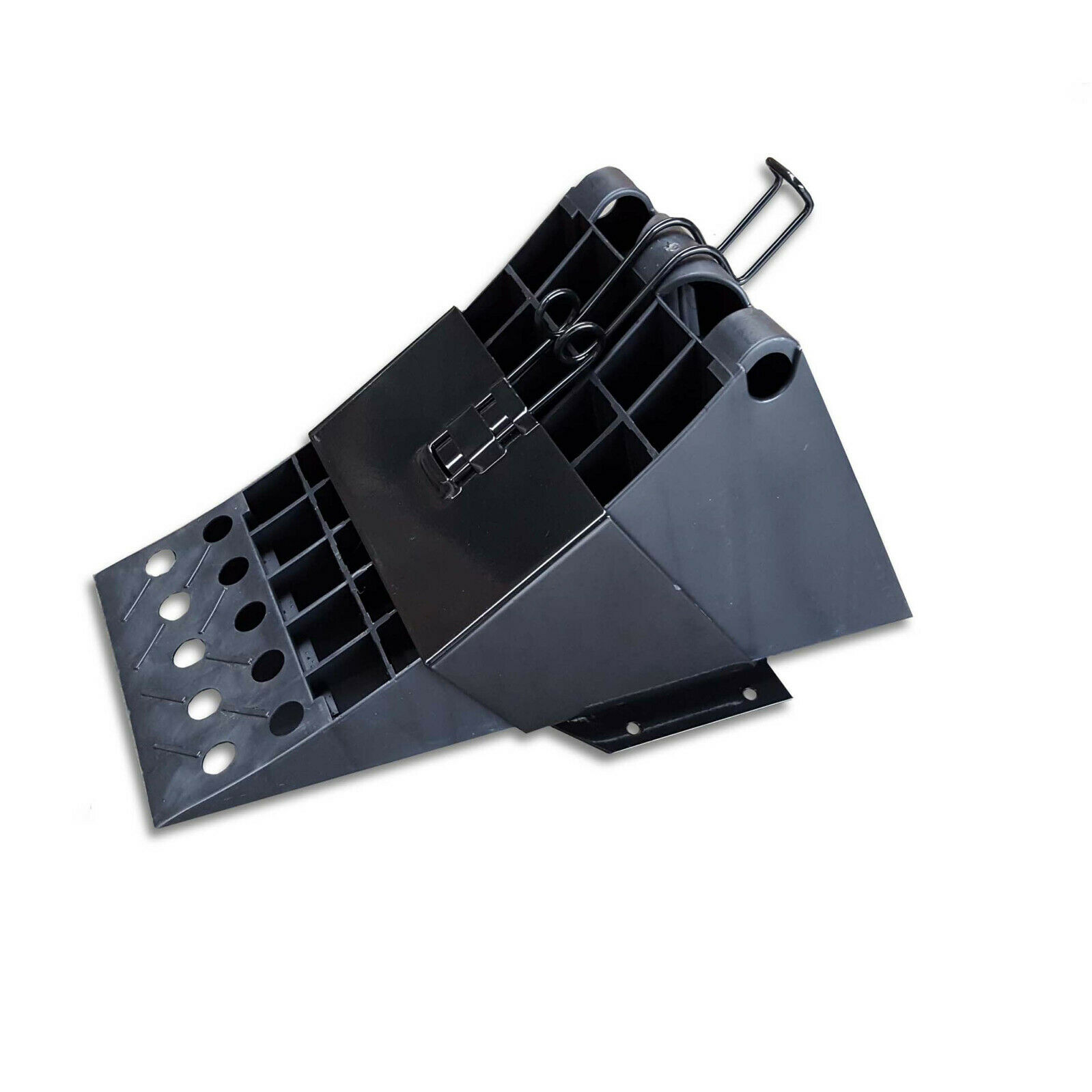 Hemmschuh + Halter LKW Unterlegkeil Polypropylen 6,5 to Anhänger Trecker