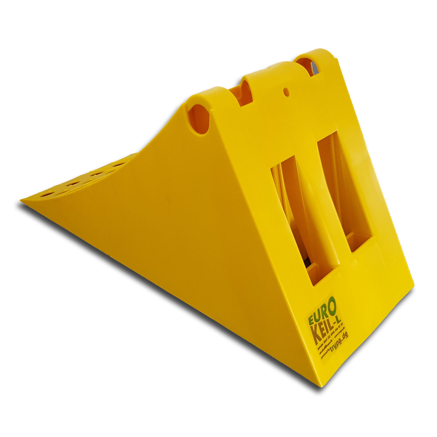 EUROKEIL Hemmschuh 200 mm LKW Unterlegkeil 6,5t Anhänger / mit TÜV! -MADE in EU