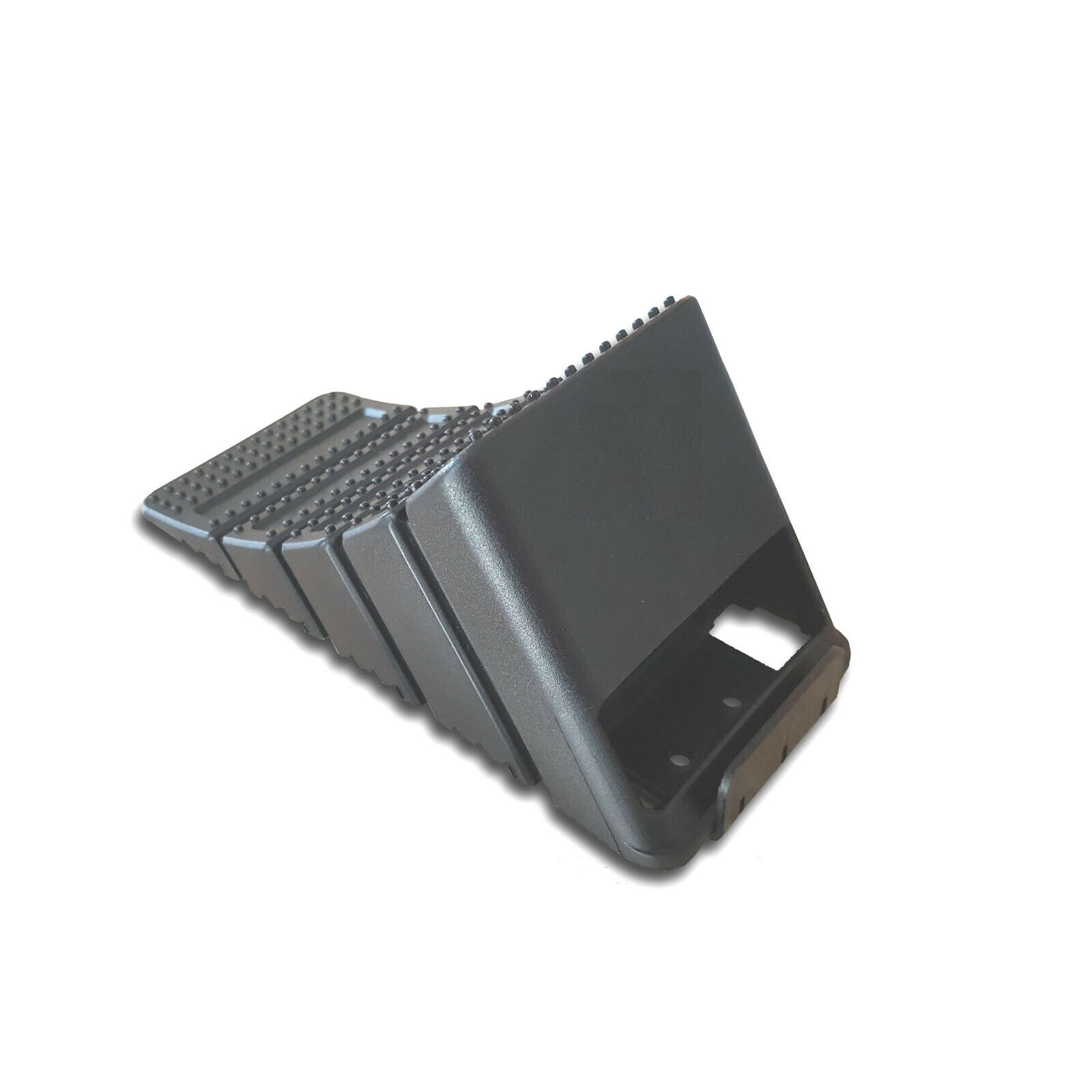 2 x Unterlegkeile PKW-Anhänger schwarz inkl. Halter