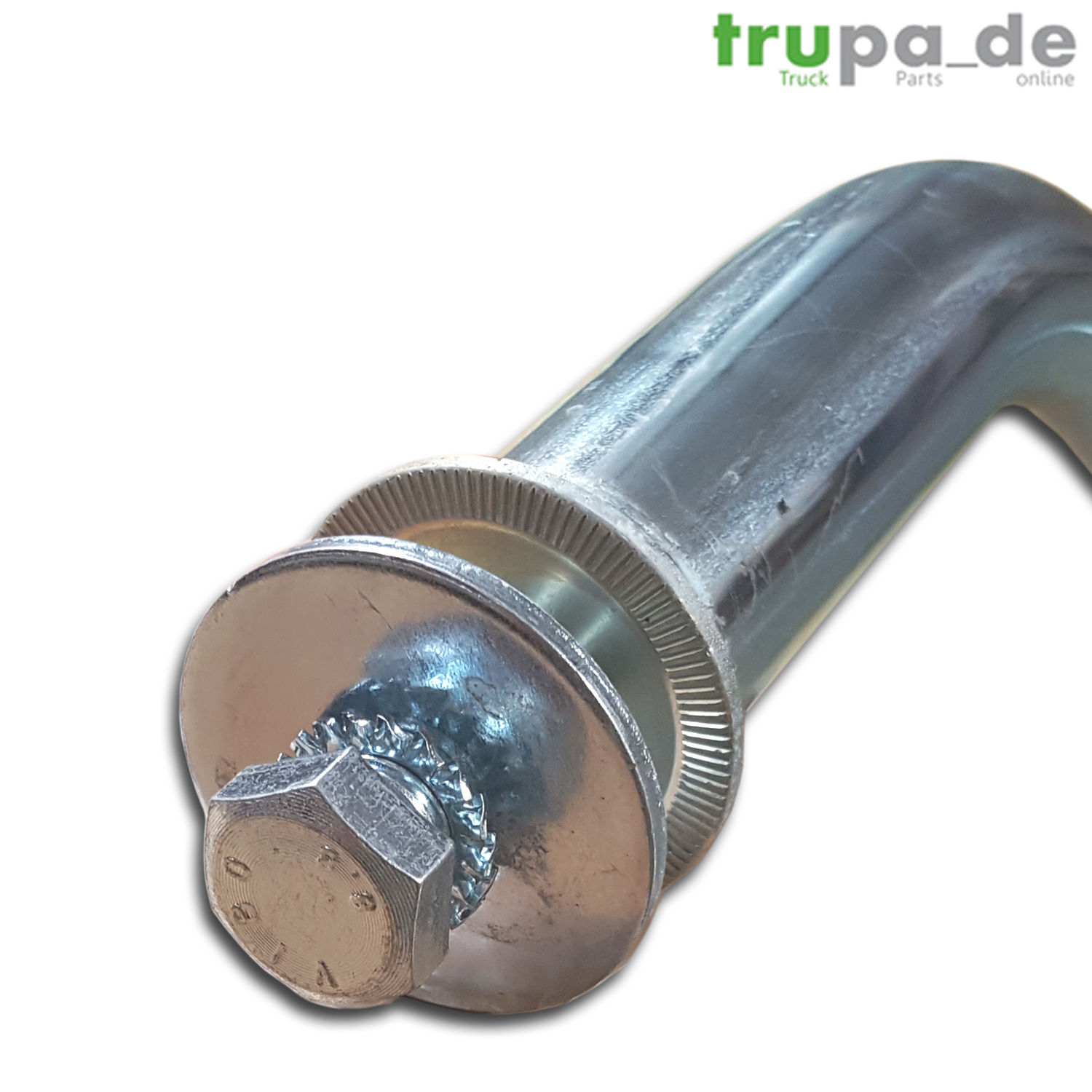 Kotflügel Tragrohr Halter Ø42 mm / 750 mm LKW Anhänger NFZ gekröpft 1244121130